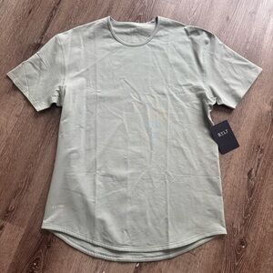 BYLT Premium Basics Fog Blue Short Sleeve Tee